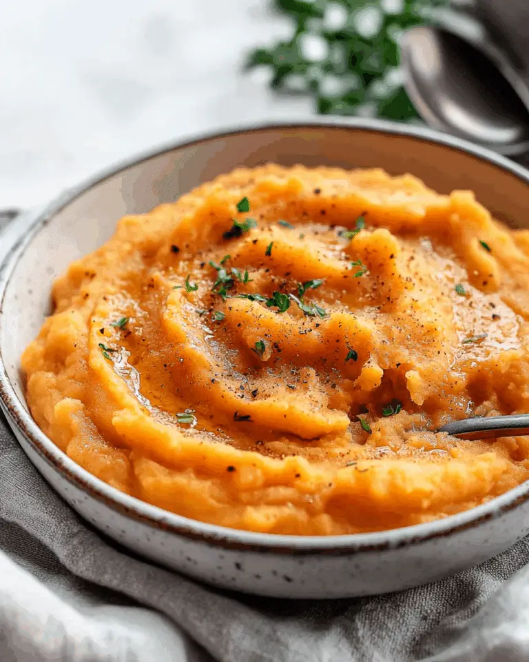 Mashed Sweet Potatoes