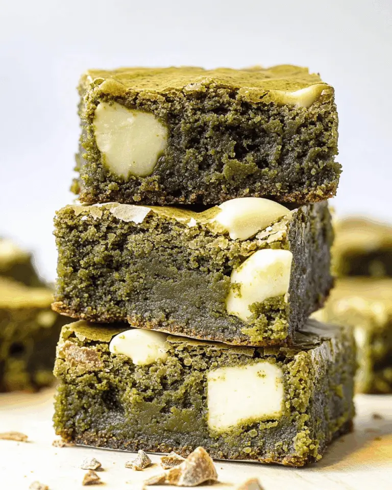 Matcha Brownies