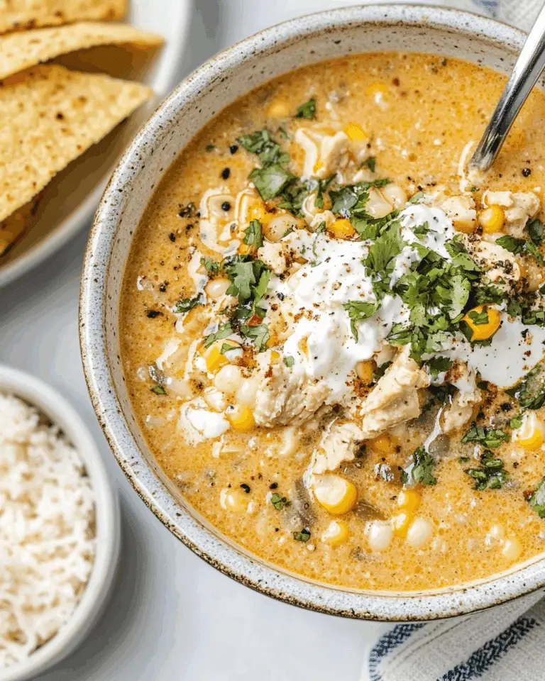 Mexican Street Corn Soup