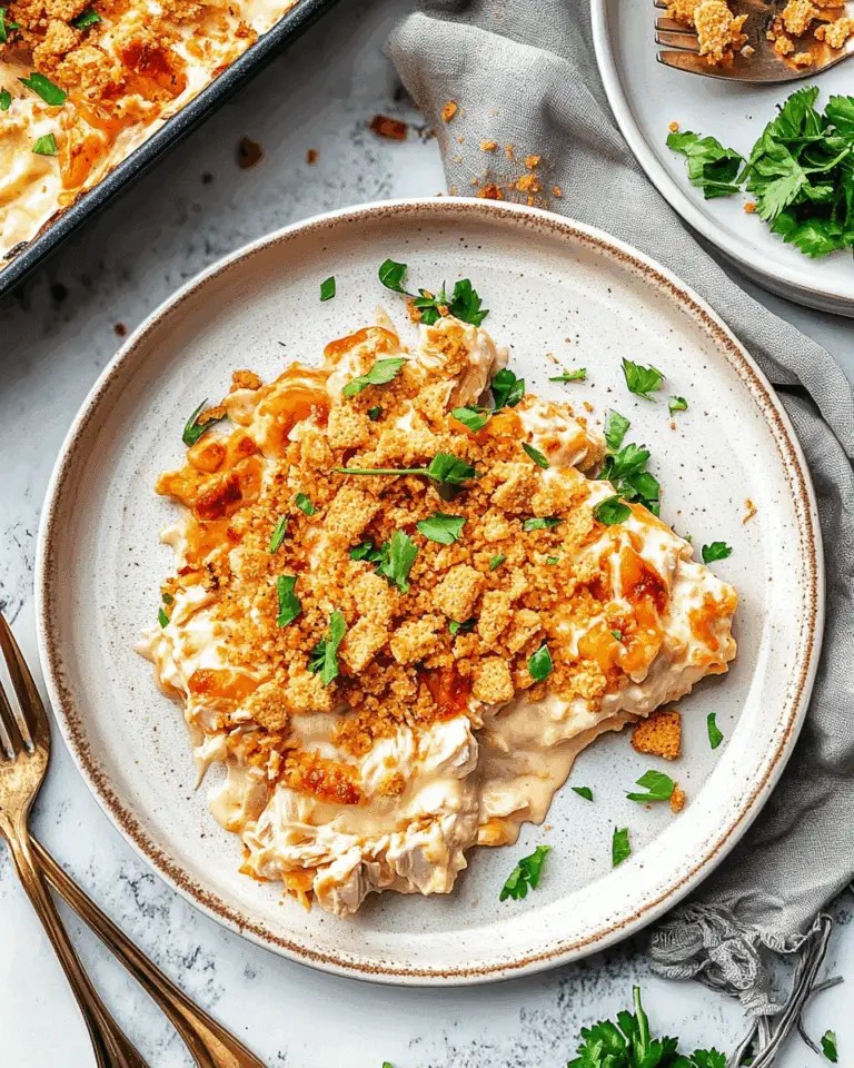 Million Dollar Chicken Casserole