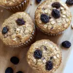 Oatmeal Raisin Muffins