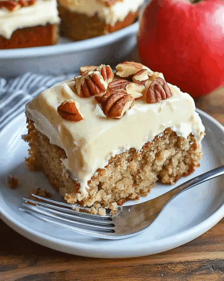 Old Fashioned Applesauce Cake