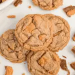 Peanut Butter Butterfinger Cookies