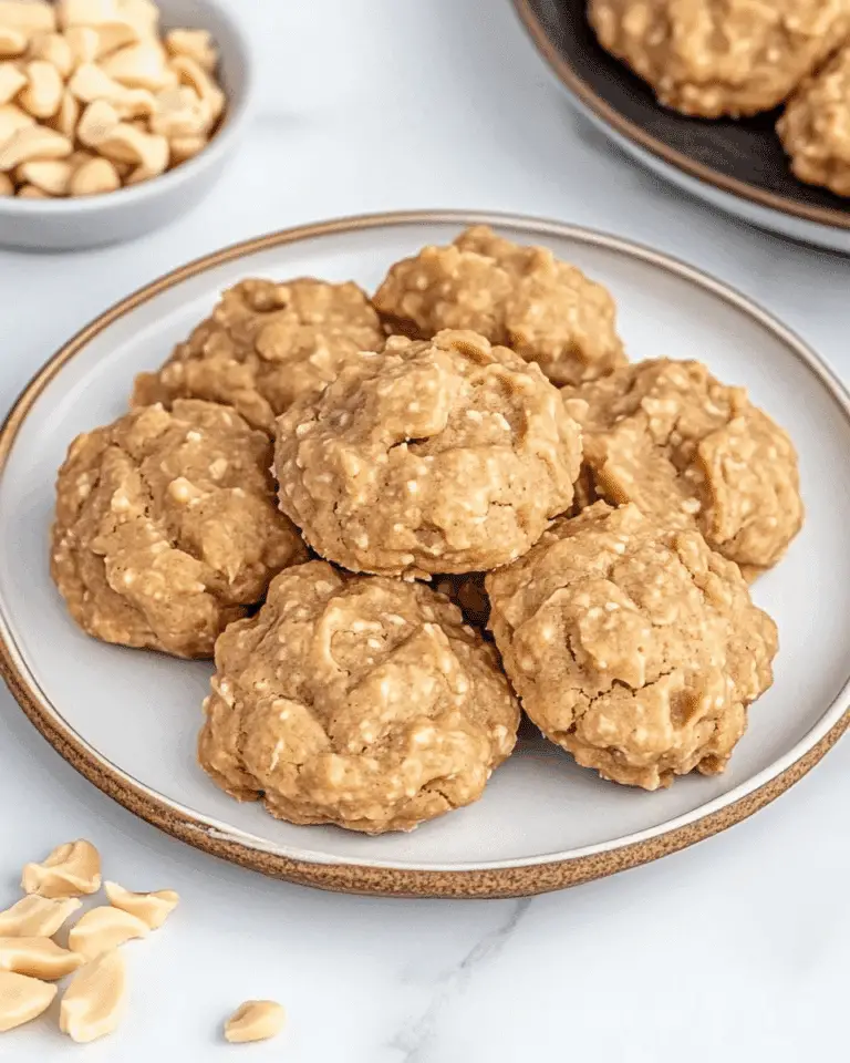 Peanut Butter No Bake Cookies