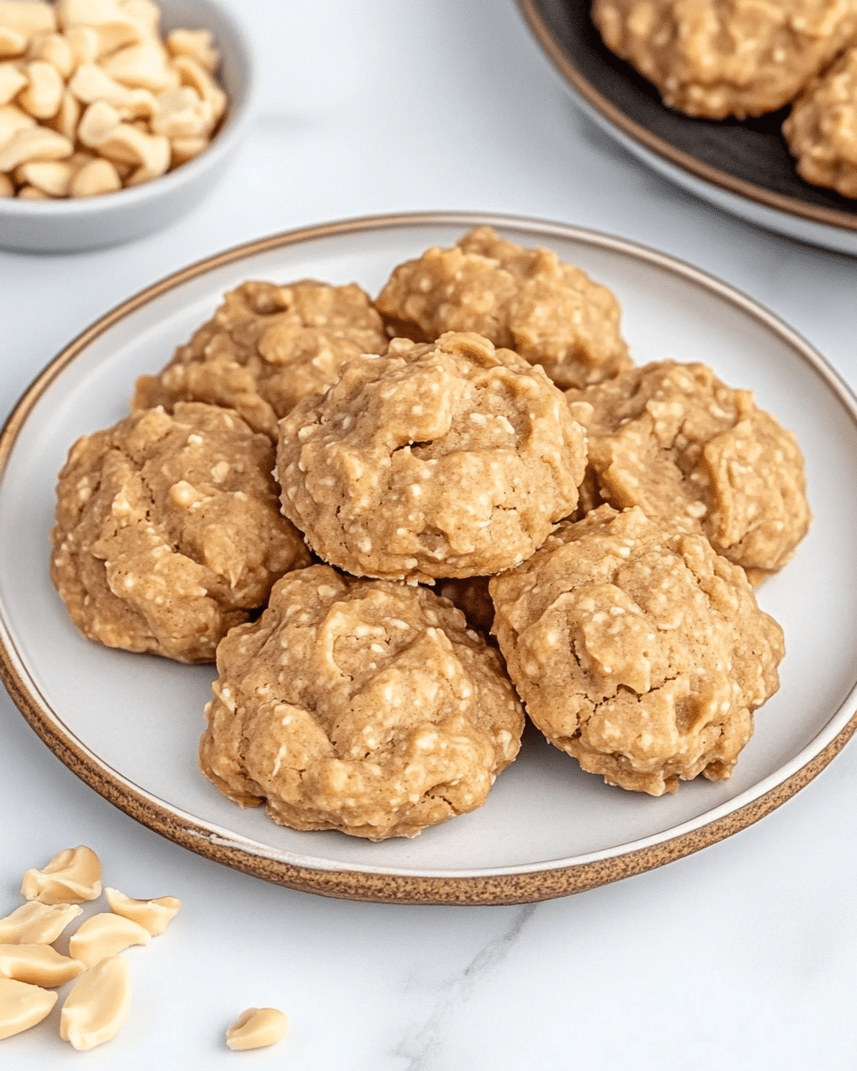 Peanut Butter No Bake Cookies