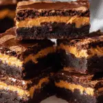 Peanut Butter Stuffed Brownies