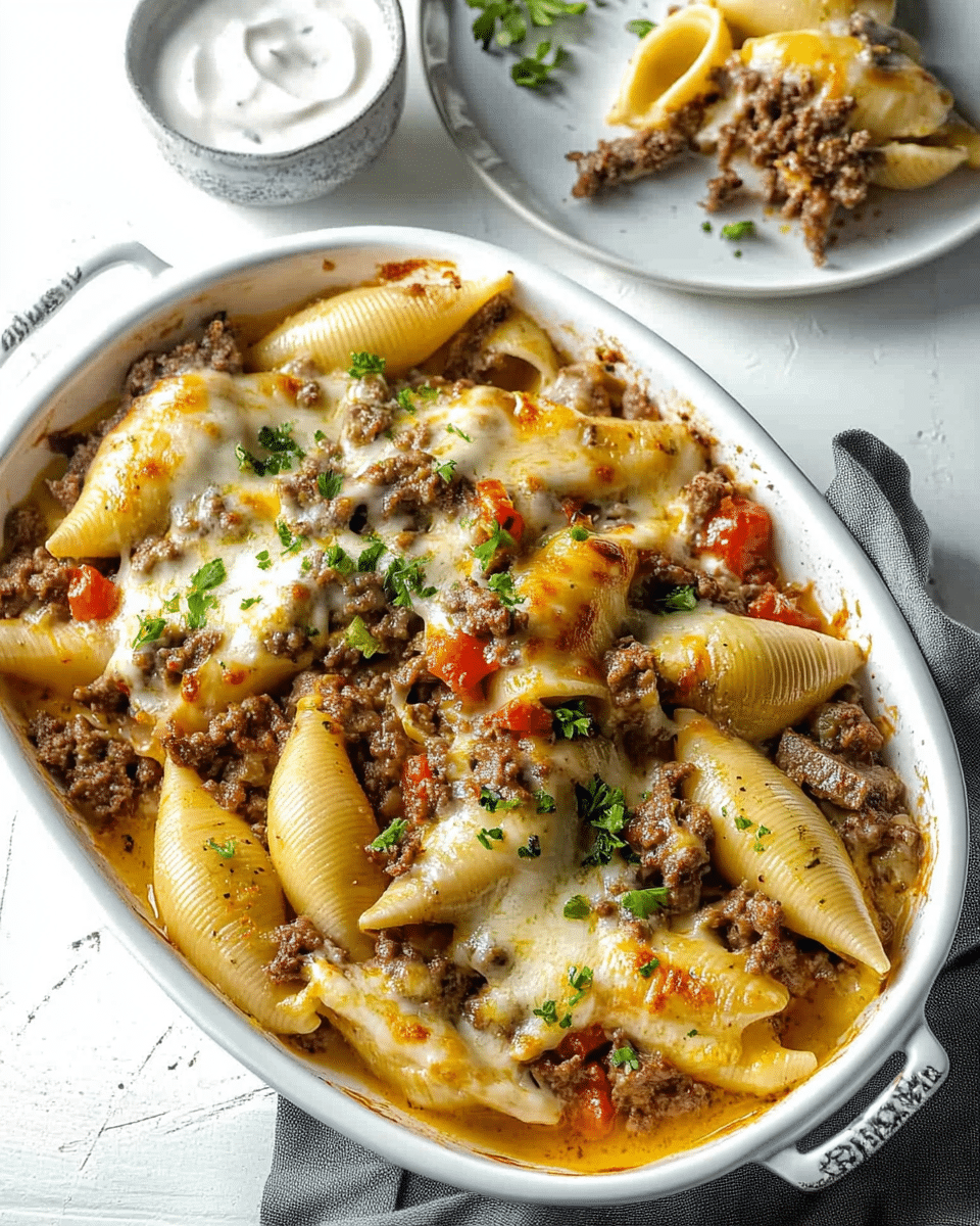 Philly Cheesesteak Stuffed Shells