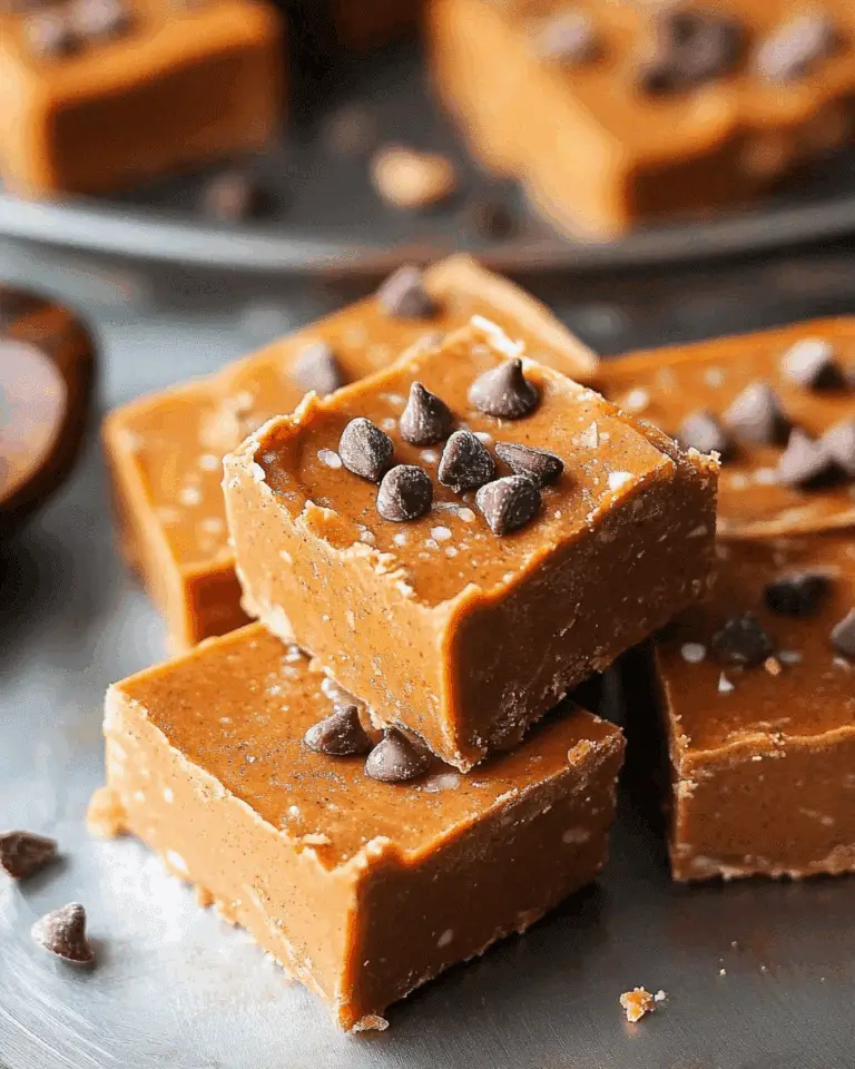 Pumpkin Almond Butter Freezer Fudge