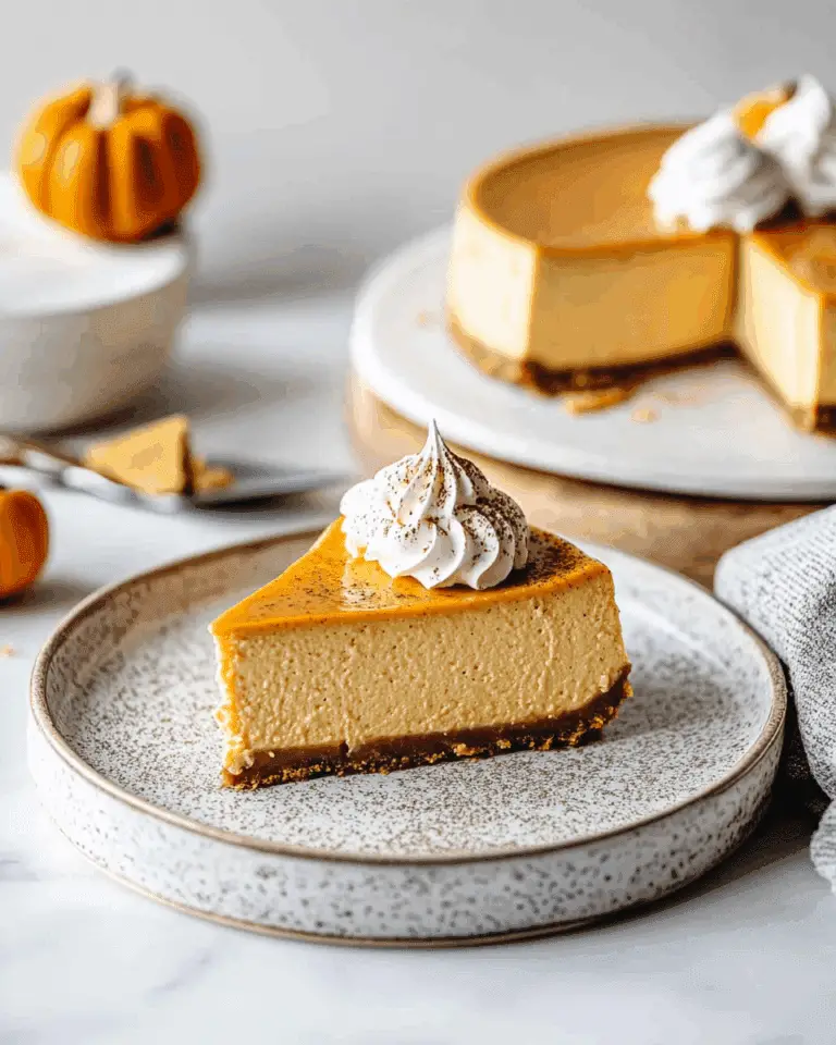 Pumpkin Cheesecake