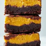 Pumpkin Cheesecake Brownies