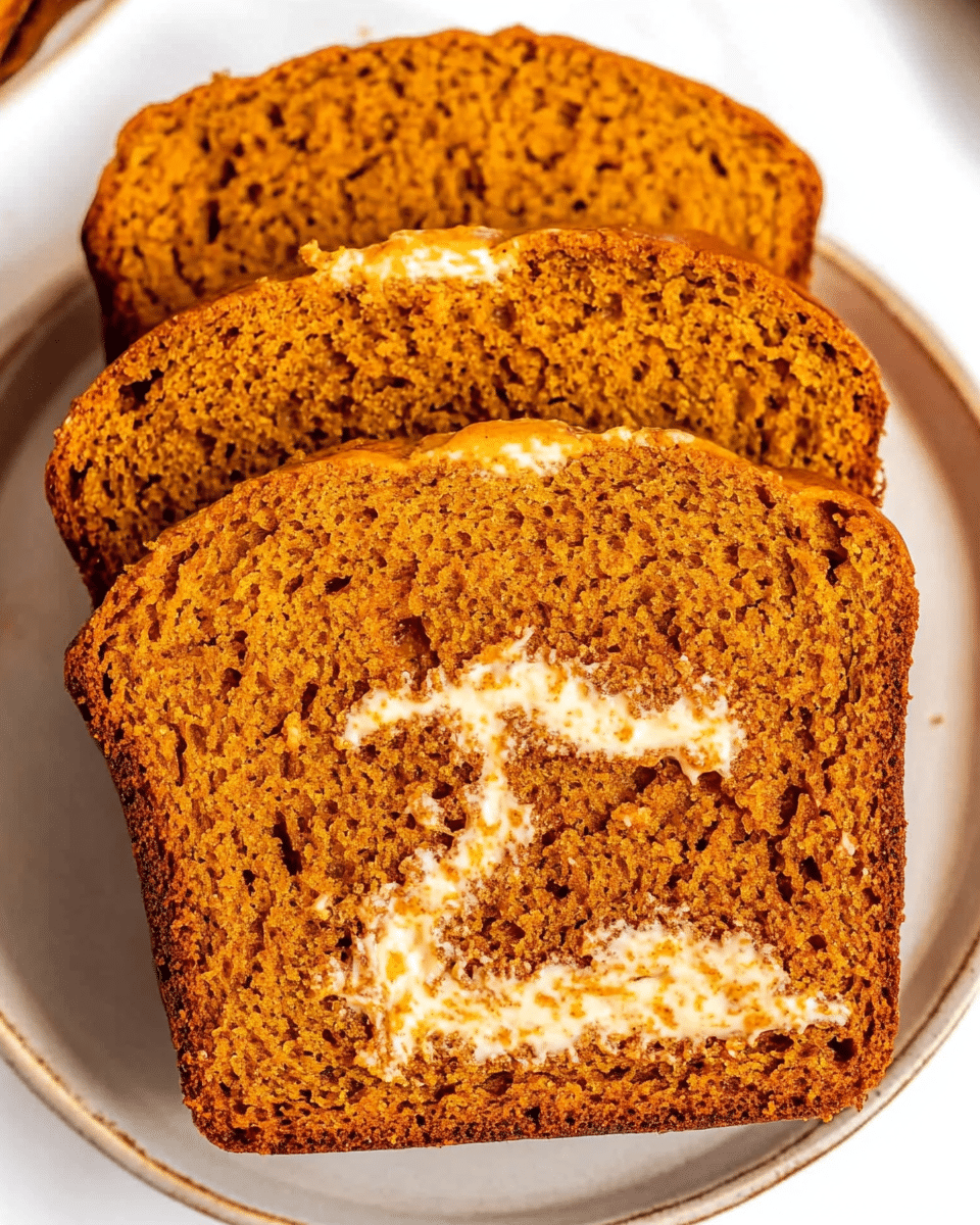 Pumpkin Cream Cheese Bread