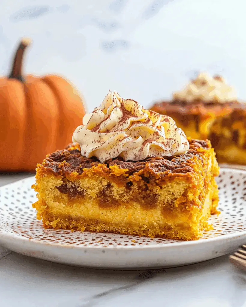 Pumpkin Dump Cake