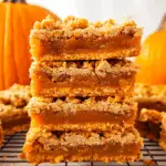 Pumpkin Pie Crumble Bars