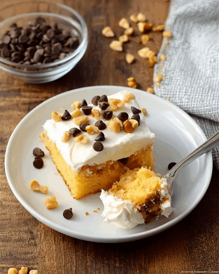 Pumpkin Spice Poke Cake