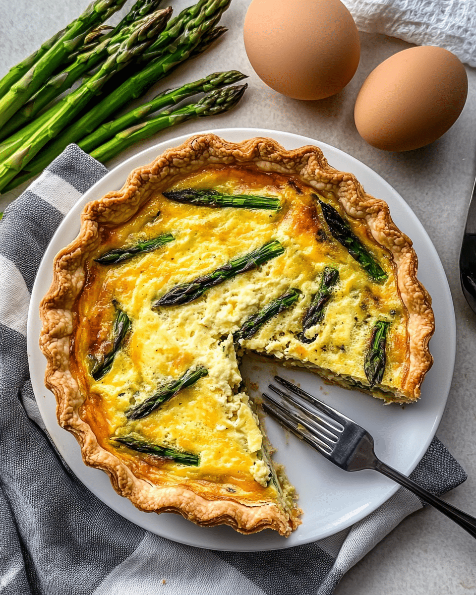 Quiche with Asparagus