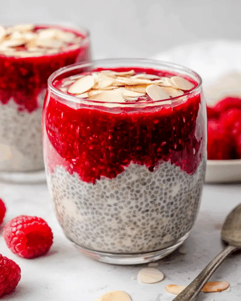 Raspberry Chia Pudding