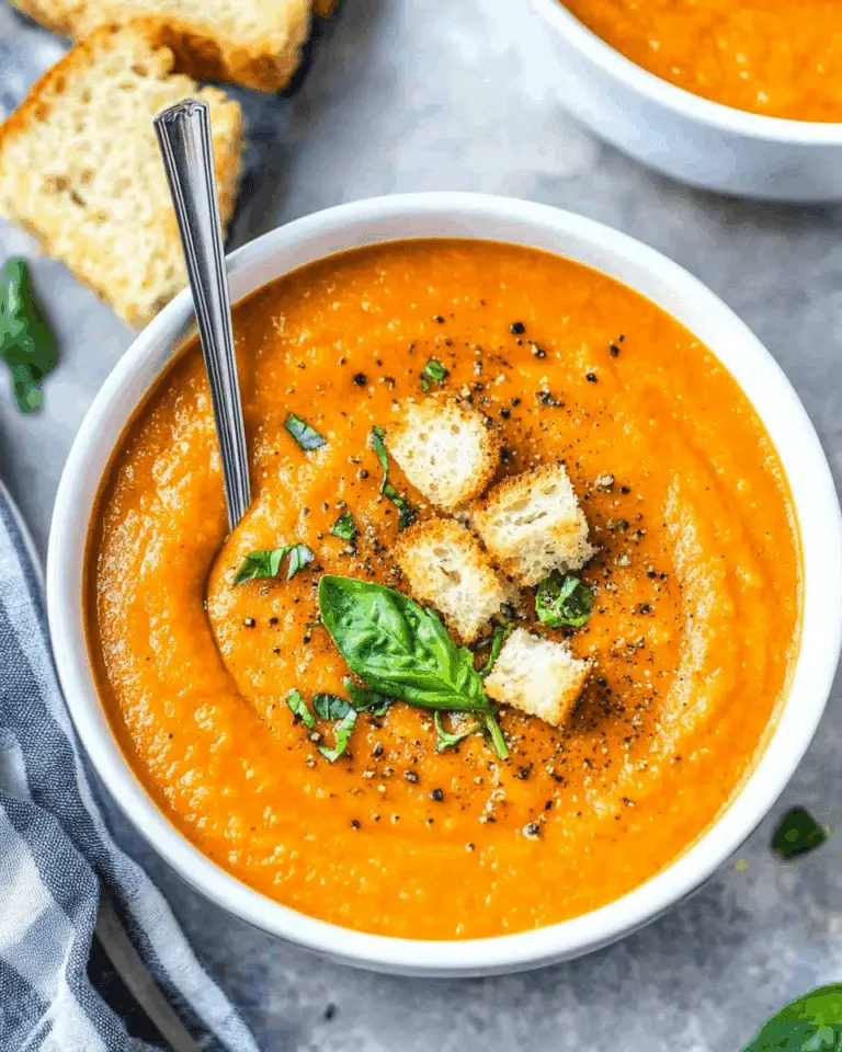 Roasted Carrot Soup