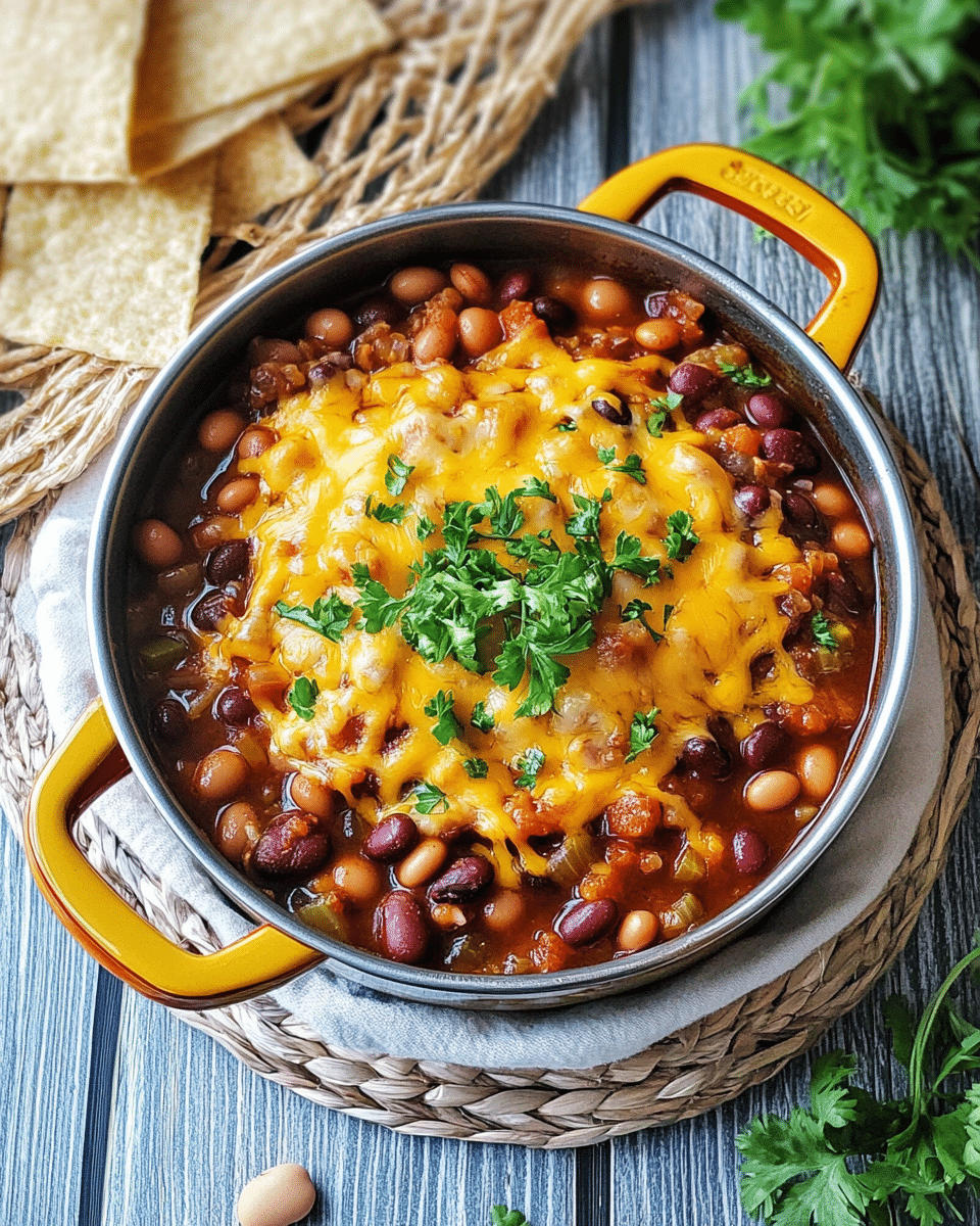 Slow Cooker Three Bean Stew