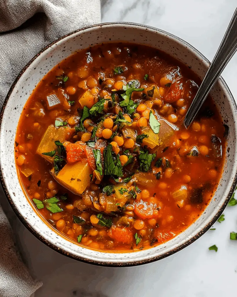 Spicy Lentil Soup