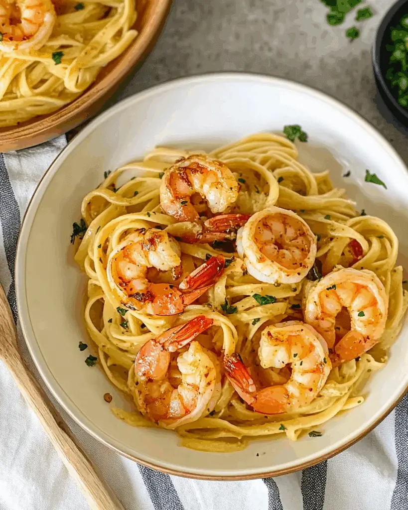 Spicy Shrimp Scampi