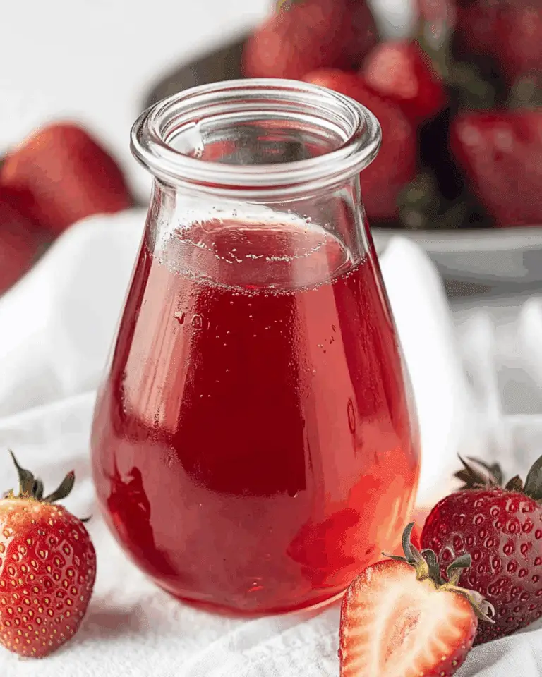 Strawberry Simple Syrup