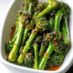 Sweet and Spicy Roasted Broccolini