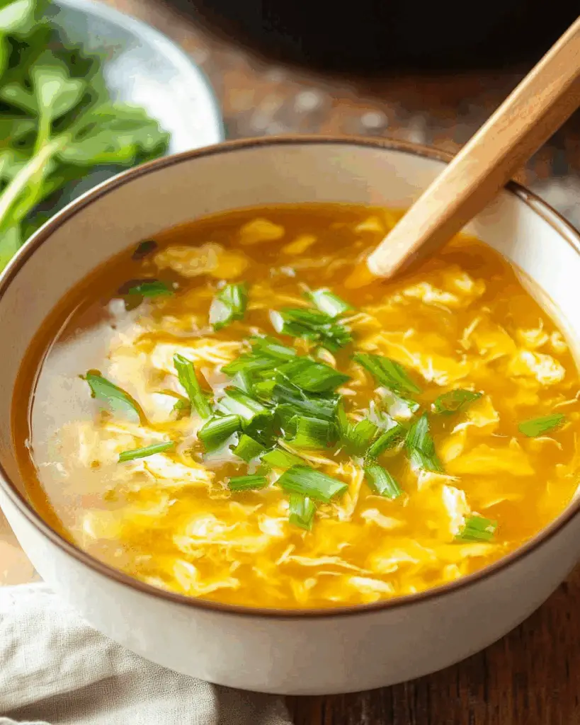 Vegan Egg Drop Soup