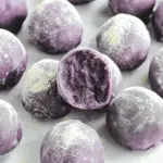 White Chocolate Blueberry Truffles