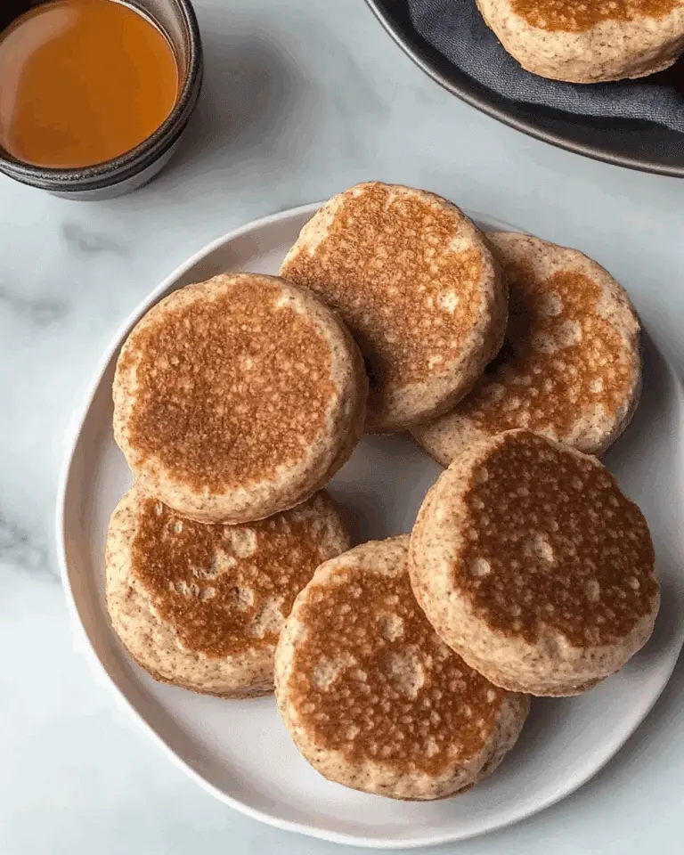 Whole Wheat English Muffins