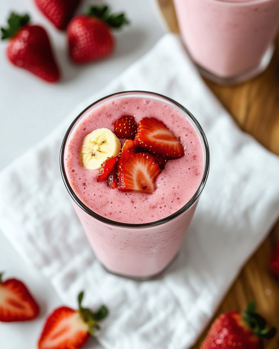 Strawberry Banana Smoothie