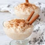 Creamy Homemade Rice Pudding with Nutmeg and Cinnamon Recipe