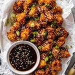Sticky Sesame Vegan Cauliflower Wings Recipe