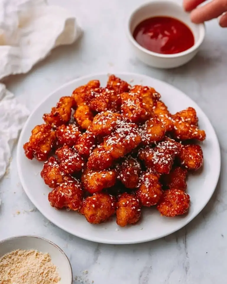 Sriracha Popcorn Chicken Recipe