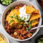 Cornbread Chili Skillet Recipe