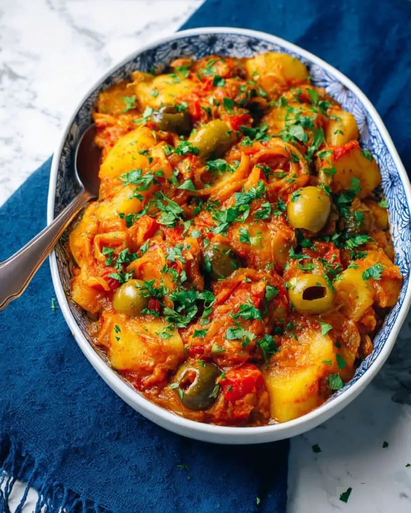 Dopiazeh Aloo (Persian Potato Curry) Recipe