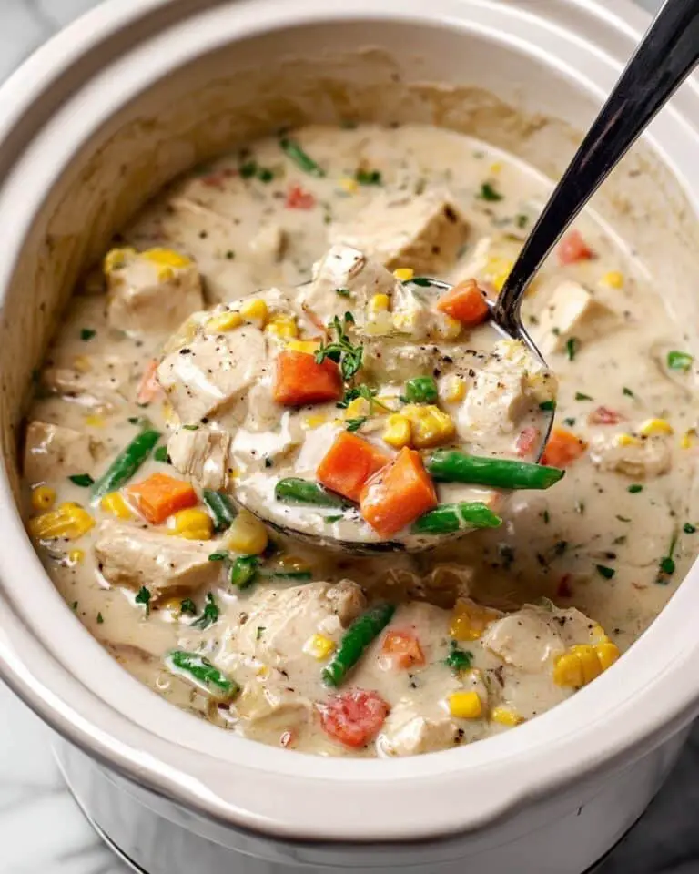 Slow Cooker Chicken Pot Pie Recipe