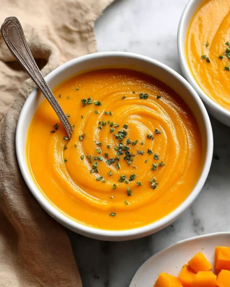Butternut Squash and Sweet Potato Soup Recipe