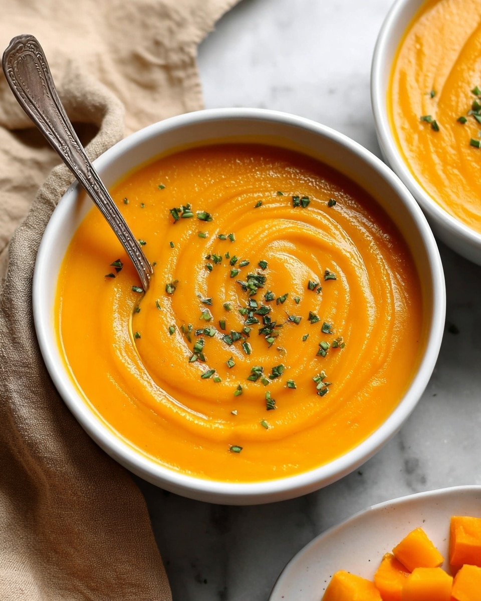 Butternut Squash and Sweet Potato Soup Recipe