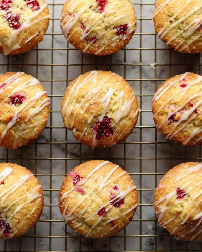 Cranberry Orange Muffins with Sweet Orange Glaze Recipe