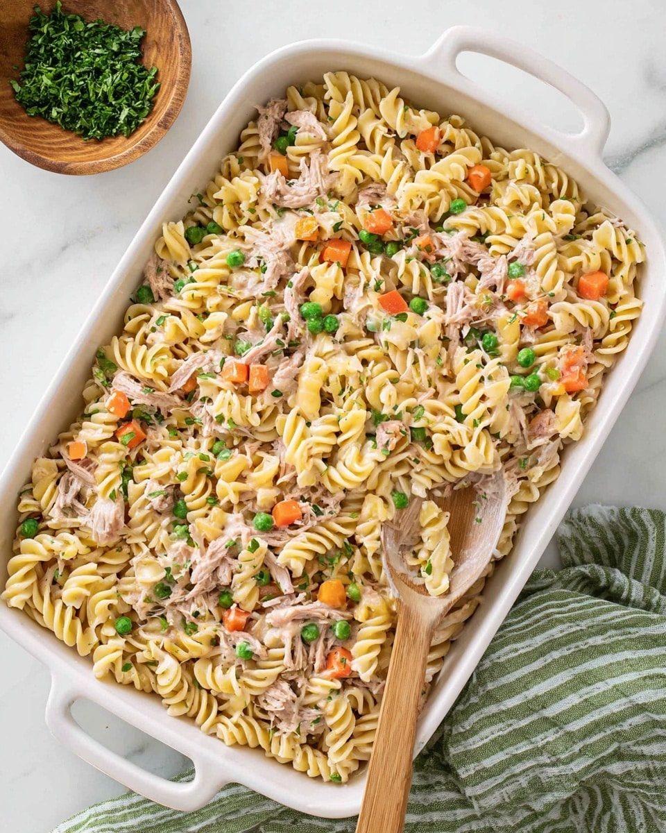 Creamy Chicken Noodle Casserole Recipe
