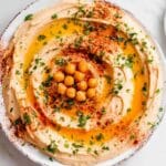 Smooth Hummus with Roasted Garlic Recipe