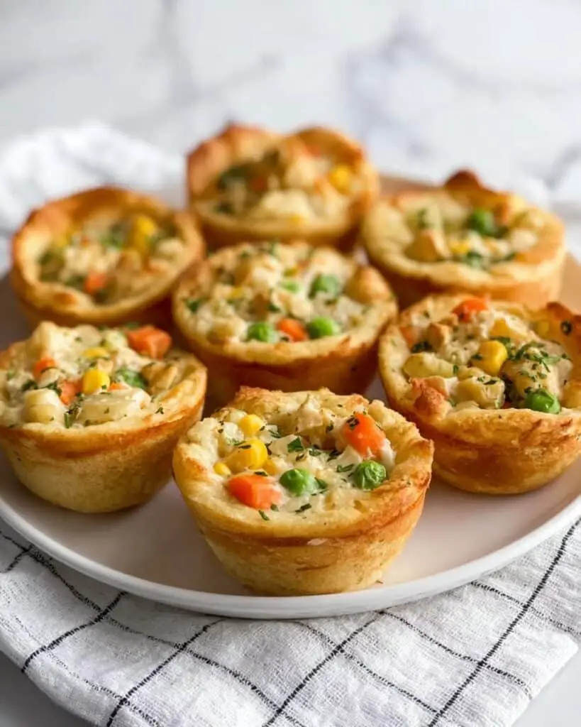 Mini Chicken Pot Pies Recipe