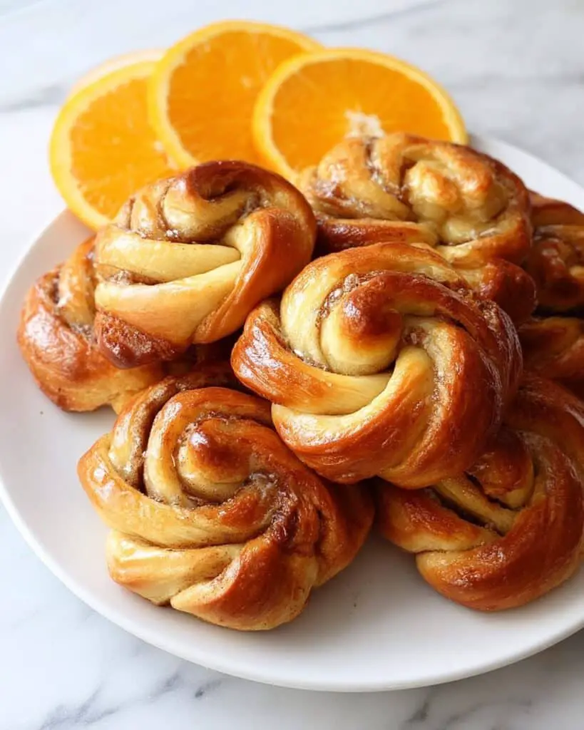 Orange Cardamom Morning Buns Recipe