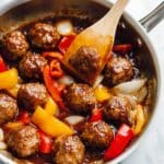 Sweet and Sour Meatballs Recipe