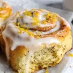 Gooey Lemon Rolls with Fluffy Centers and Lemon Icing Recipe