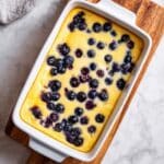 Blueberry Cottage Cheese Bake Recipe