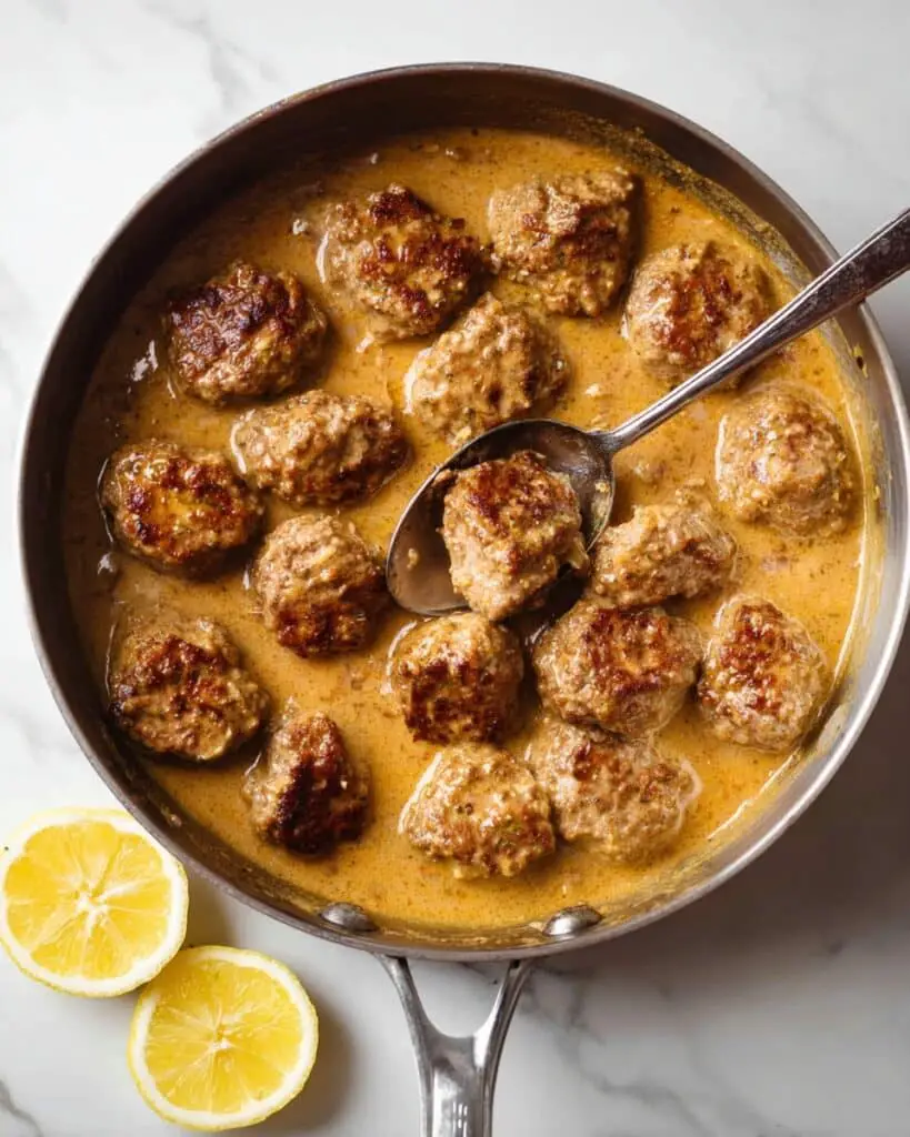 Keftedes in Lemon Sauce Recipe