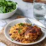 One Pot Caribbean Jerk Chicken & Rice Recipe