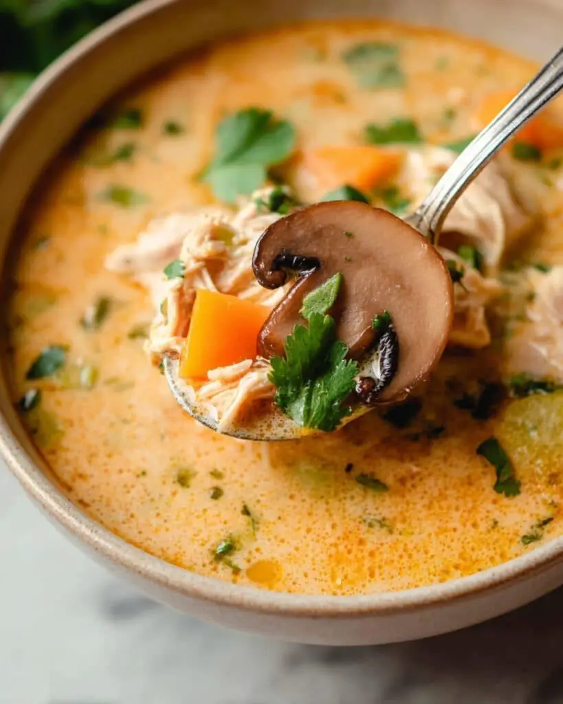 Creamy Thai Coconut Soup Recipe