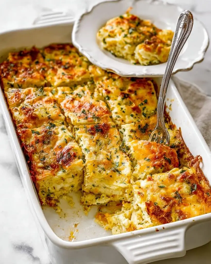 Cheesy Zucchini and Squash Casserole Recipe